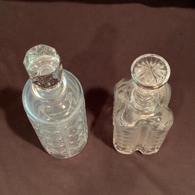Lot 226 - Fancy Barware: Cut Glass Decanters, Tumblers, and More