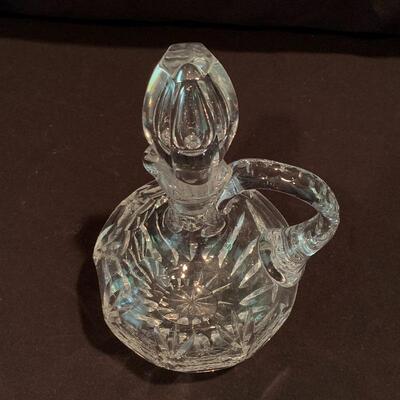 Lot 226 - Fancy Barware: Cut Glass Decanters, Tumblers, and More