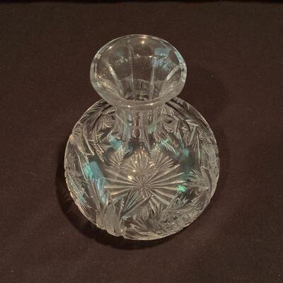 Lot 226 - Fancy Barware: Cut Glass Decanters, Tumblers, and More