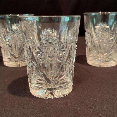 Lot 226 - Fancy Barware: Cut Glass Decanters, Tumblers, and More
