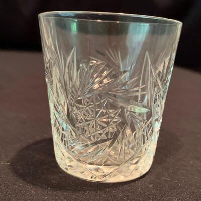 Lot 226 - Fancy Barware: Cut Glass Decanters, Tumblers, and More