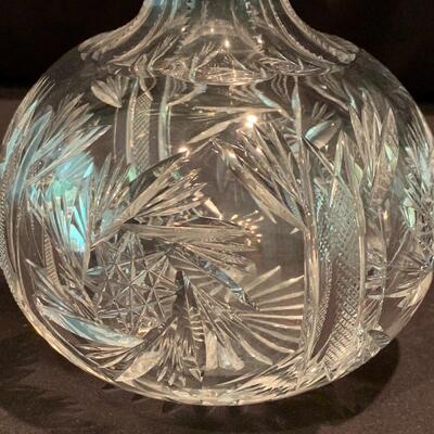 Lot 226 - Fancy Barware: Cut Glass Decanters, Tumblers, and More
