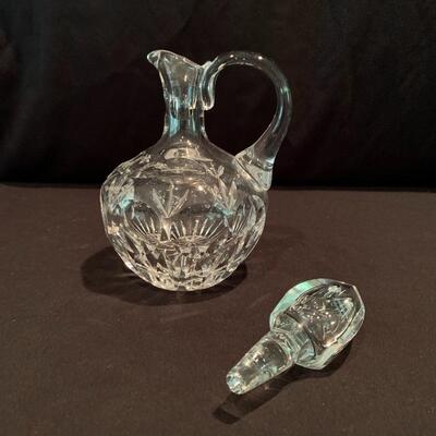 Lot 226 - Fancy Barware: Cut Glass Decanters, Tumblers, and More