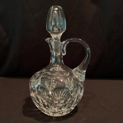 Lot 226 - Fancy Barware: Cut Glass Decanters, Tumblers, and More
