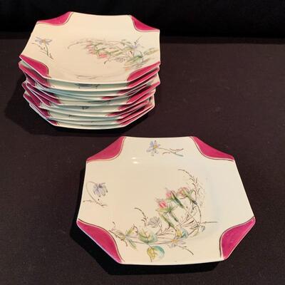 Lot 227 - Gorgeous Sampson Bridgwood & Son Set of Floral China