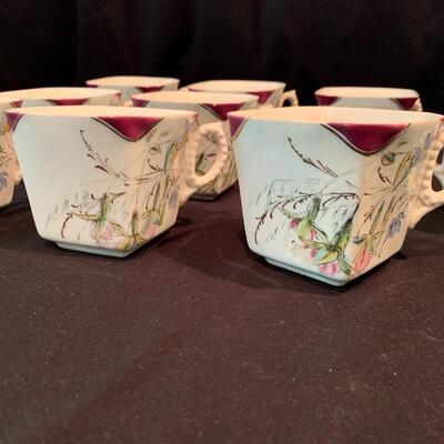 Lot 227 - Gorgeous Sampson Bridgwood & Son Set of Floral China