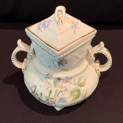 Lot 227 - Gorgeous Sampson Bridgwood & Son Set of Floral China
