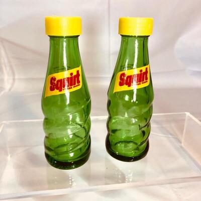 Squirt Soda Bottle Salt & Pepper Shakers
