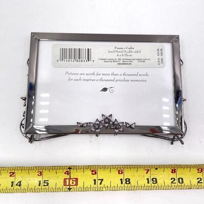 HALLMARK SILVER PHOTO FRAMES SET OF 2