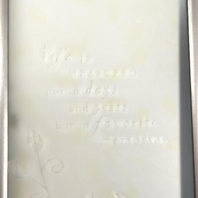 HALLMARK SILVER PHOTO FRAMES SET OF 2