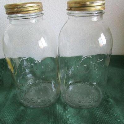 #20 2- 1/2 Gallon regular mouth canning jars