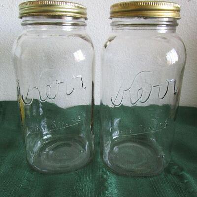#21 2- 1/2 Gallon wide mouth canning jars