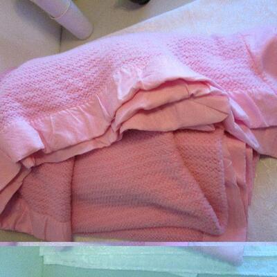 #74 Pink blanket, very nice