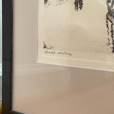 Lot 229 - Two Etchings by L. Barrymore & J. Whistler