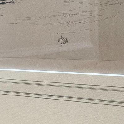 Lot 229 - Two Etchings by L. Barrymore & J. Whistler