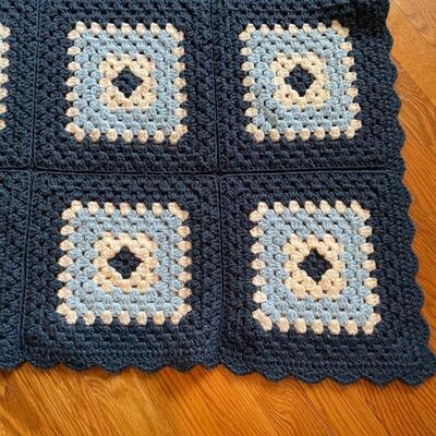 Lot 231 - Two Afghans & Troy Robe Throw