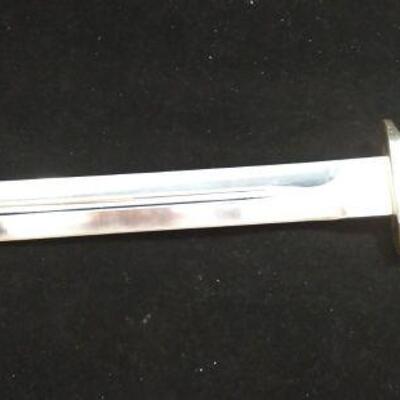Puma Steel 12" Blade Knife with Antler and Brass Handle Includes Sheath