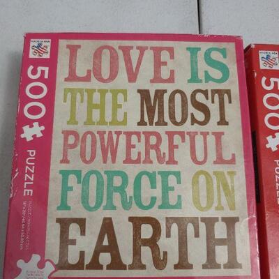 Puzzle lot of 4