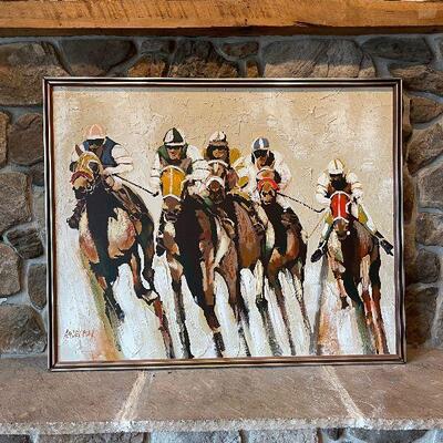 Lot 1 - Vintage Signed Oil Painting 