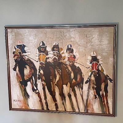 Lot 1 - Vintage Signed Oil Painting 