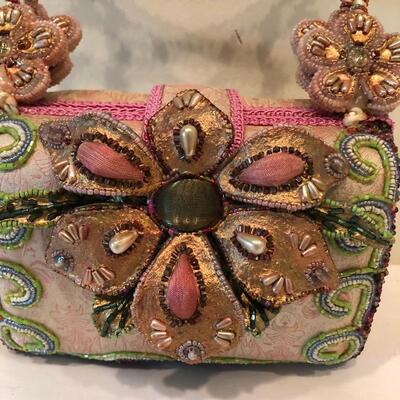 Lot 233 - Mary Frances Purse, Fascinator & Gloves