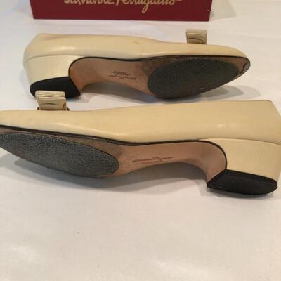 Lot 235 - Four Pairs of Ferragamo Size 9 Pumps & More