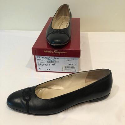Lot 235 - Four Pairs of Ferragamo Size 9 Pumps & More