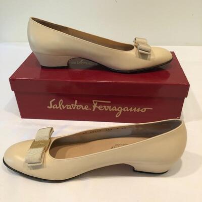 Lot 235 - Four Pairs of Ferragamo Size 9 Pumps & More