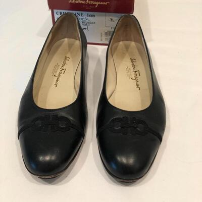 Lot 235 - Four Pairs of Ferragamo Size 9 Pumps & More
