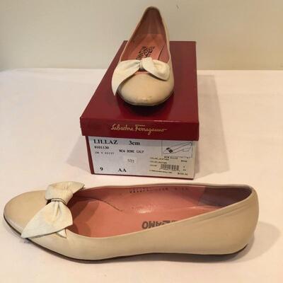 Lot 235 - Four Pairs of Ferragamo Size 9 Pumps & More