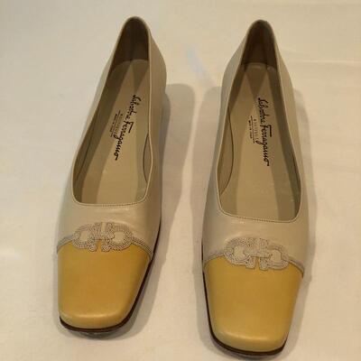 Lot 235 - Four Pairs of Ferragamo Size 9 Pumps & More