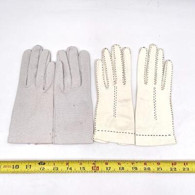 VINTAGE WOMENâ€™S GLOVES - SIZE 6 & 6.25