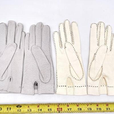 VINTAGE WOMENâ€™S GLOVES - SIZE 6 & 6.25