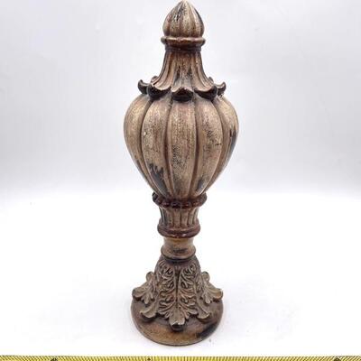 RUSTIC BROWN DECORATIVE FINIAL