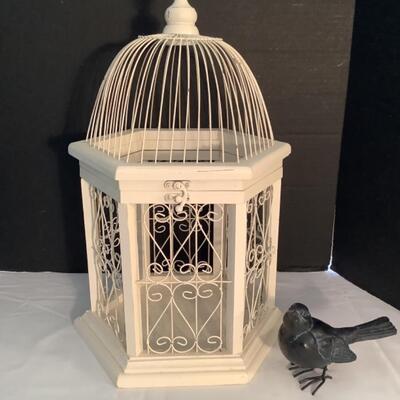 A1017 Decorative Bird Cage with Bird