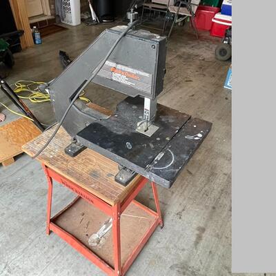BLACK & DECKER Band Saw and IRS “Work Station” Stand