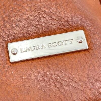 LAURA SCOTT BROWN SHOULDER BAG