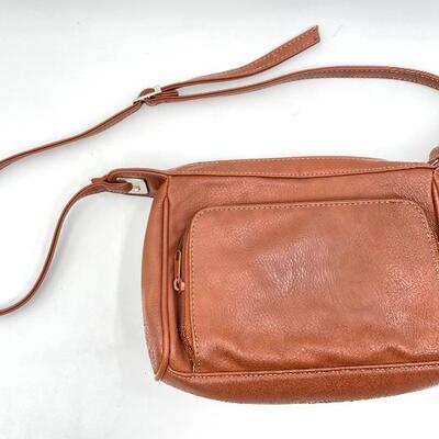 LAURA SCOTT BROWN SHOULDER BAG