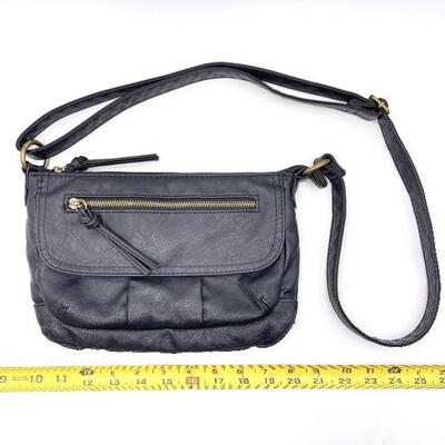 BUENO BLACK CROSSBODY BAG