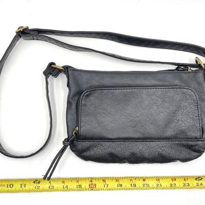 BUENO BLACK CROSSBODY BAG
