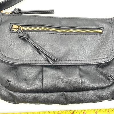 BUENO BLACK CROSSBODY BAG
