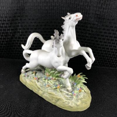 Horse Group by Andrea Figurine Statuette