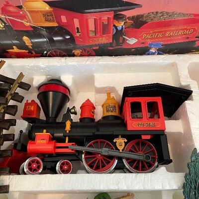 Lot 12 - Vintage Playmobil Train System in Box