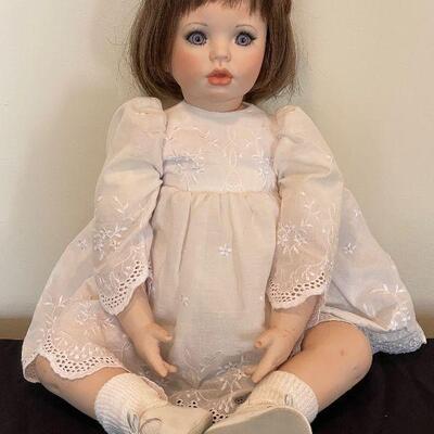 Lot 17 - Large Vintage Porcelain Doll