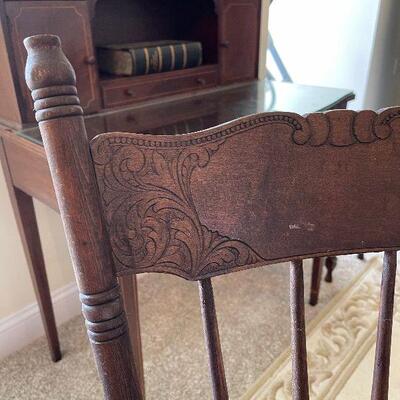 Lot 20 - Vintage Desk Ensemble