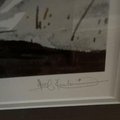Lot 28 - Signed and Numbered Print 'Trusting Bills' by Les C Kouba