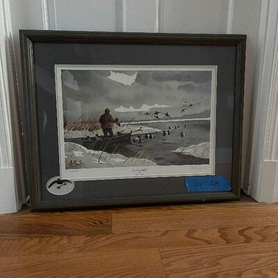 Lot 28 - Signed and Numbered Print 'Trusting Bills' by Les C Kouba