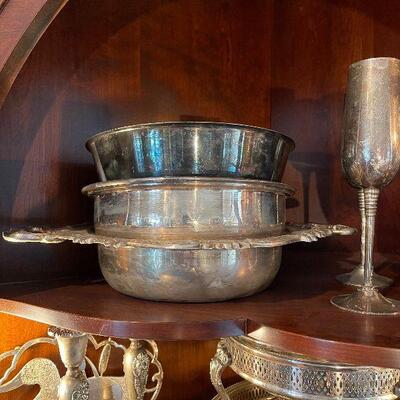 Lot 29 - Brass & Silver Plate