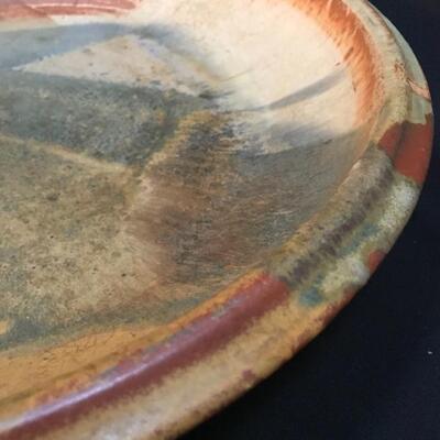 Lot 51L:  Hand Crafted Pottery Tray and More