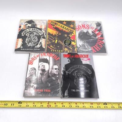 â€œSONS OF ANARCHYâ€ SEASONS 1-5 DVD BUNDLE